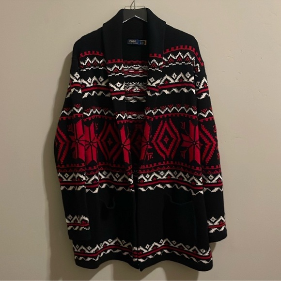 Polo Ralph Lauren Sweater Coat  Large - Picture 1 of 3